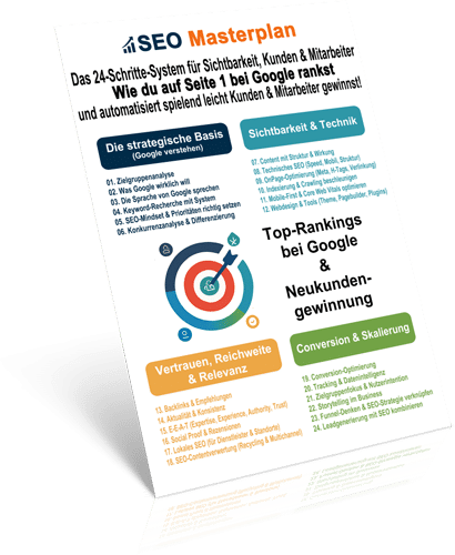 Das 24-Schritte-SEO-System 3D